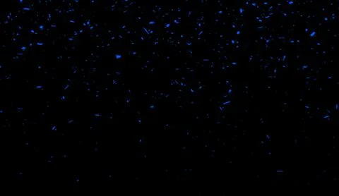 Glitter lights background.Abstract blue glitter particles debris . Stock Illustration