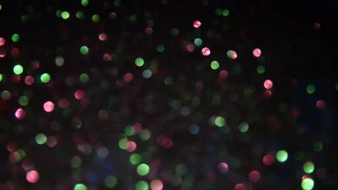 Glitter lights particles spinning motion background Stock Footage 260233894