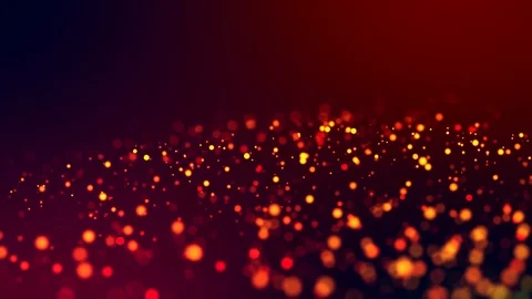 Glitter magic multicolor particles fly and glow in viscous liquid with amazing Stock Footage 118942035