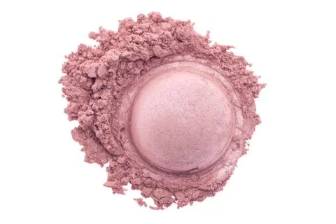 Glitter makeup powder Foto stock