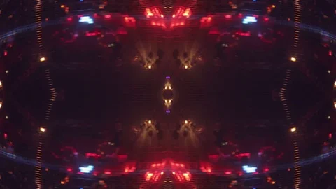 Glitter mirrored Stock Footage 82251359