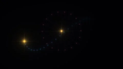 Glitter Particle Comet Trail in Stunning Fireworks Display Stock Footage 343386606