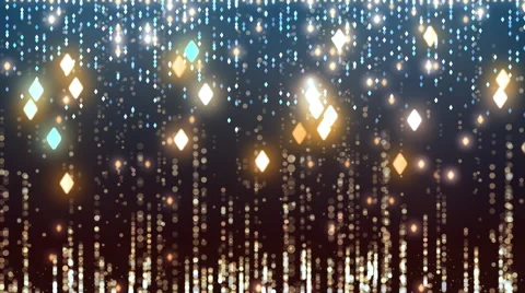 Glitter Particle Strings Stock Footage 59760573