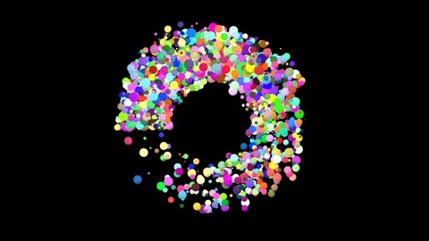 Glitter Particles Background. Dust Particles Background. Loop Video stock 104026444