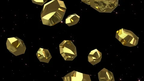 Glitter Particles Background. Gold Particles. Loop Stock Footage 129453502