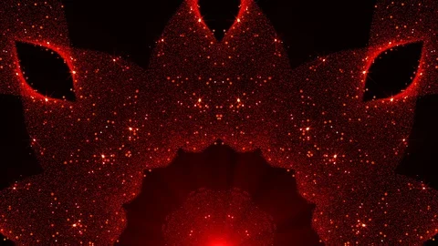 Glitter Particles Background. Loop Animation Video stock 107651942