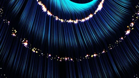 Glitter Particles Background. Loop Animation Video stock 107652098