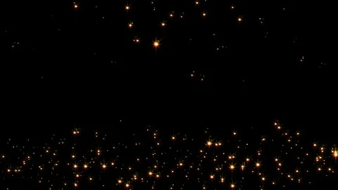 Glitter Particles Background. Loop Animation Video stock 107652136