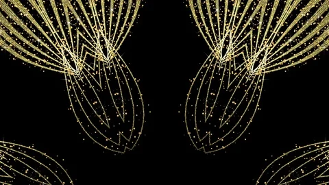 Glitter Particles Background. Loop Animation Video stock 107652138