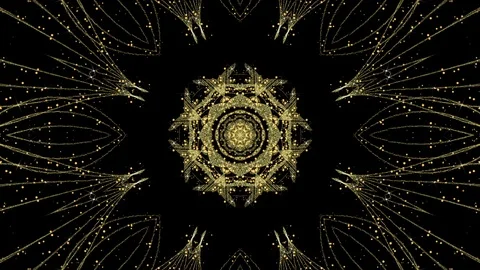 Glitter Particles Background. Loop Animation Video stock 107652230