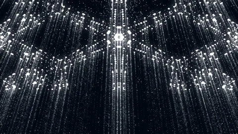 Glitter Particles Beautiful Background Animation Shimmer Stock Footage 87269999