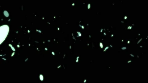 Glitter Particles Blue Green Silver Flying Black Background Stock Footage 168018705