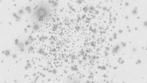 Glitter Particles Explosion. Burst of Shimmering Particle. Alpha Channel Stock Footage 293948646