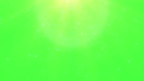 Glitter particles falling on green screen background Video stock 337088118