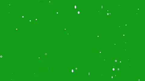 Glitter particles motion graphics with green screen background Stock Footage 135802313