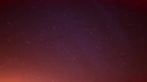 Glitter Particles on Purple Orange Motion Background Stock Footage 143104733