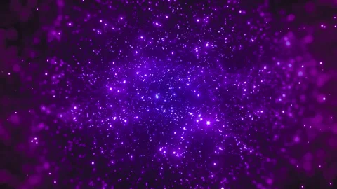 Glitter Purple Particles Abstract Background Stock Footage 135824344