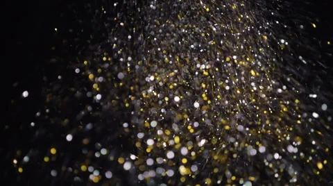 Glitter real particle 34 Stock Footage 43266424