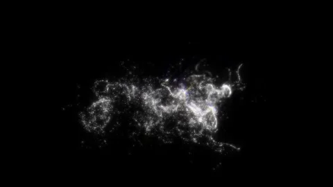 Glitter rotating1 glow loop 1 Video stock 340281893