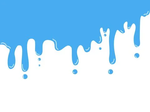 Glitter slime dripping on background. Abstract background. vector Stock Illustration