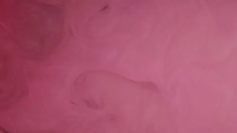 Glitter smoke texture mist cloud pink paint water Video stock 282759570