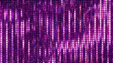 Glitter Spangle line curtain 3D illustration background Purple208 Stock Illustration