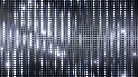 Glitter Spangle line curtain 3D illustration background Silver2 Flash 07 Stock Illustration