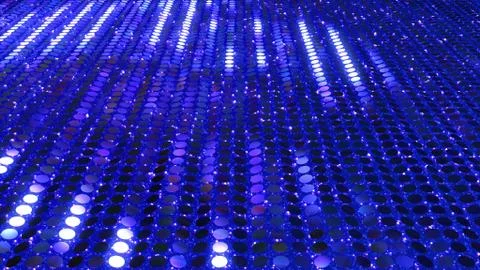 Glitter Spangle line curtain perspect 3D illustration background Blue203 Stock Illustration