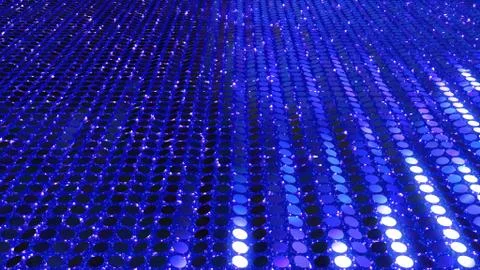 Glitter Spangle line curtain perspect 3D illustration background Blue209 Stock Illustration