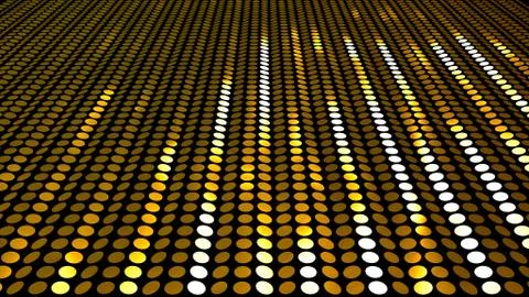 Glitter Spangle line curtain perspect 3D illustration background Gold06 Stock Illustration