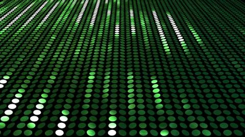 Glitter Spangle line curtain perspect 3D illustration background Green03 Stock Illustration
