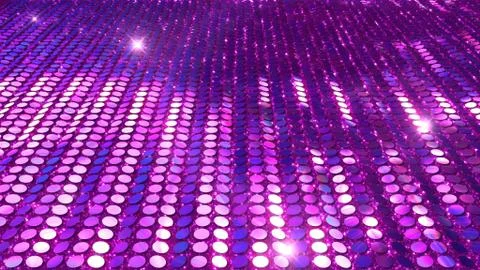 Glitter Spangle line curtain perspect 3D illustration background Purple2 Fla Stock Illustration