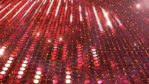 Glitter Spangle line curtain perspect 3D illustration background Red2 Flash  Illustrazione stock