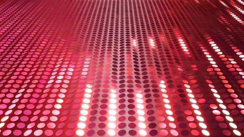 Glitter Spangle line curtain perspect 3D illustration background Red105 Illustrazione stock
