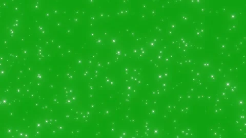Glitter sparkle animated green screen, 3D Animation. White shining dust light. Stock Footage 291393842