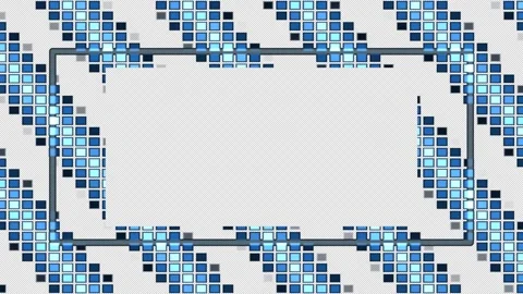 Glitter Sparkle Frame Animation Seamless Loop Stock Footage 341787261