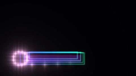 Glitter sparkle lower third composition for seamless Stock Footage 341818660