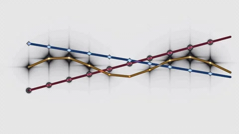 Glitter Sparkle Timeline Graphic Seamless Loop Stock Footage 341828196