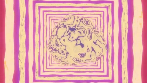 Glitter square rotating pink screen Stock Footage 254569019