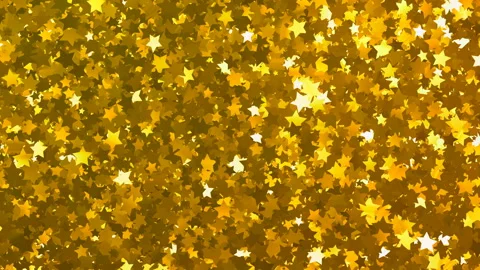 Glitter Star Frame 3 As Gold 4k Stock-Footage 104748314