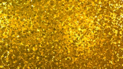 Glitter Star Frame 3 As Gold Small 4k Stock Footage 104749729
