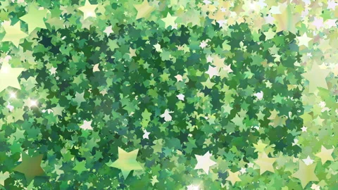 Glitter Star Frame 4 As Green Flash 4k Stock Footage 104938087