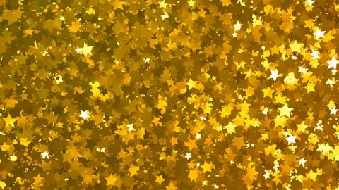 Glitter Star Frame background 3D illustration 3 As Gold00 Illustrazione stock