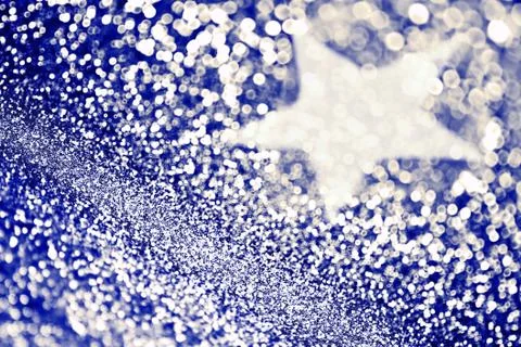 Glitter Star Sparkle Background Stock Photos