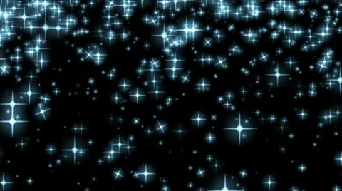 Glitter stars Stock Footage 10719358