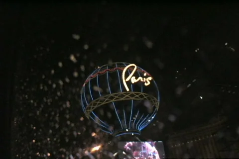 Glitter Tower in Paris Video stock 149863