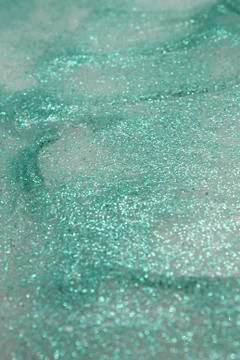 Glitter Turquoise background Foto stock
