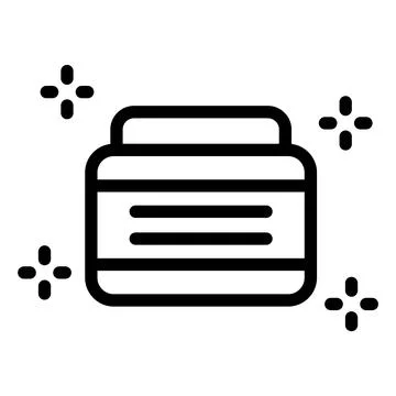Glitter Vector Icon Design Illustration Illustrazione stock