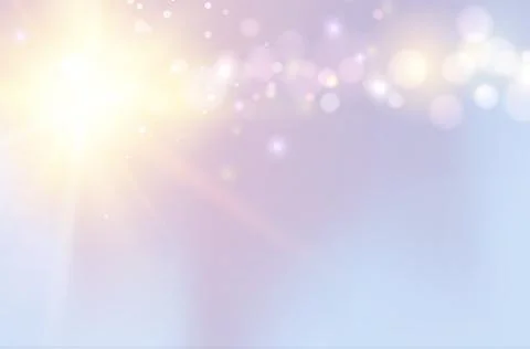 Glitter vintage lights. Stock Illustration