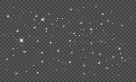 Glitter white color particles background effect for luxury greeting card. C.. Illustrazione stock